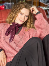 Indlæs billede til gallerivisning BLACK COLOUR Bcbjoerk Argyle Jumper Warm Rose
