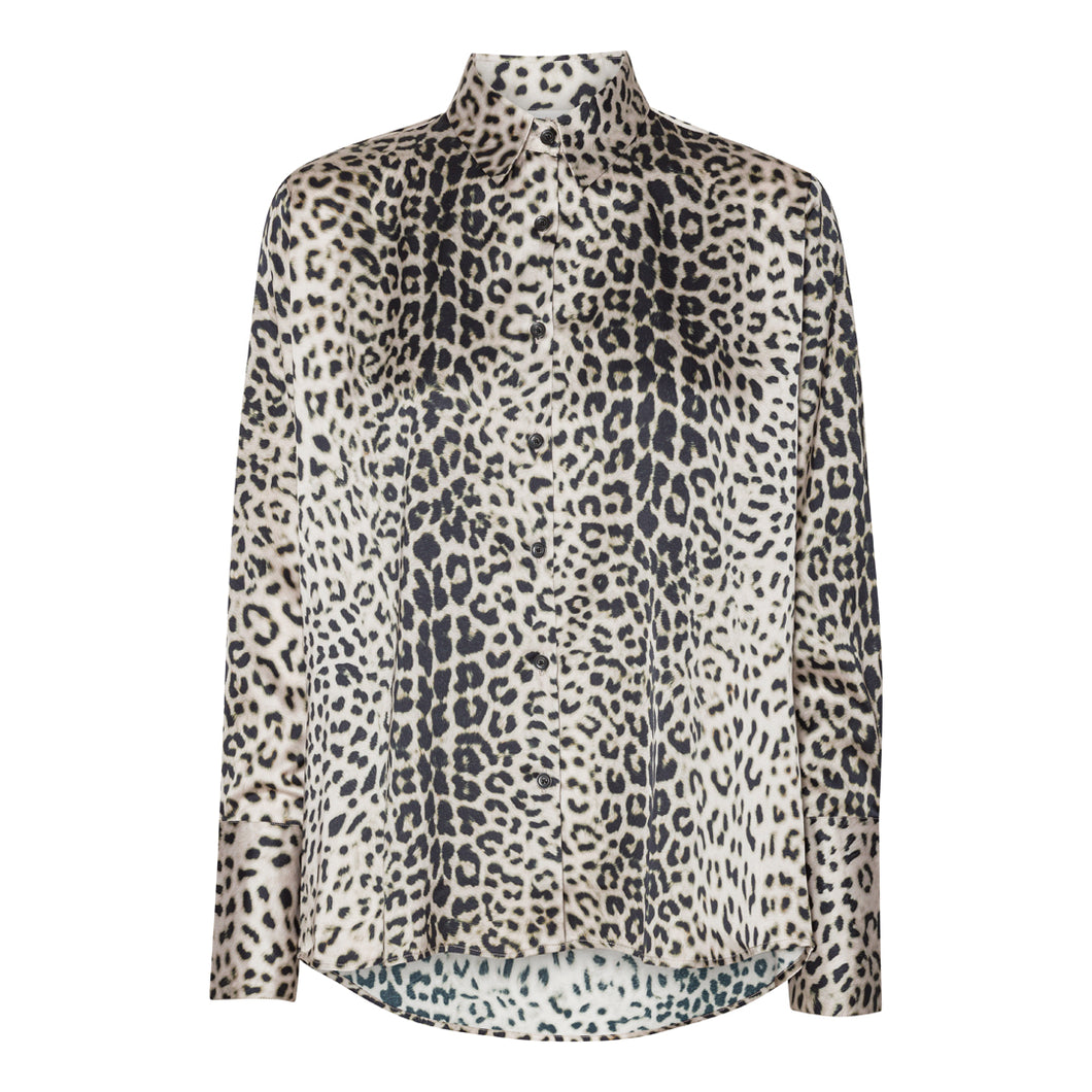 KARMAMIA Joseph Shirt Nude Leopard