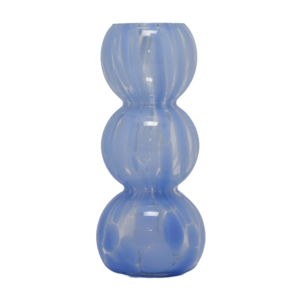 Vase Bubble Blue 11x25.5