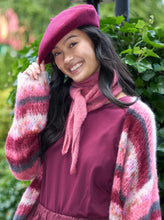 Indlæs billede til gallerivisning BLACK COLOUR Bcaddi Barret Hat Wine
