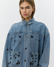 Indlæs billede til gallerivisning SOFIE SCHNOOR Amaya Boxy Denim Jacket Denim Blue
