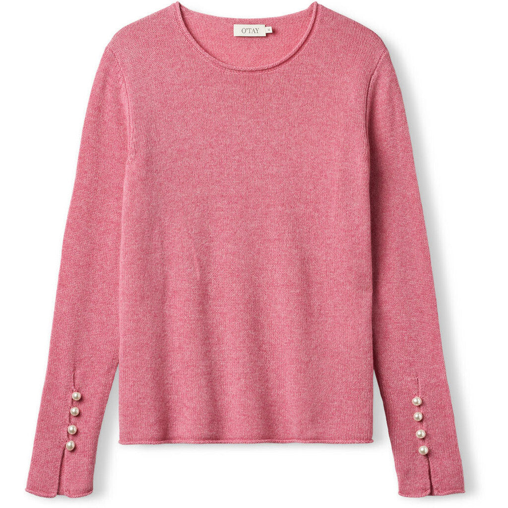 O'TAY Abbelone Sweater Pink Melange