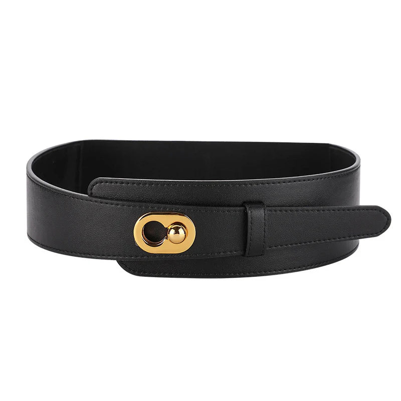 PLISSÉ COPENHAGEN Adea Belt Sort