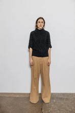 Indlæs billede til gallerivisning PROJECT AJ117 Signe Strik Vest Sort
