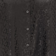 Indlæs billede til gallerivisning KARMAMIA Alma Shirt Black Leo Silk
