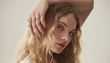 Indlæs billede til gallerivisning MAANESTEN A Alphabet Ring
