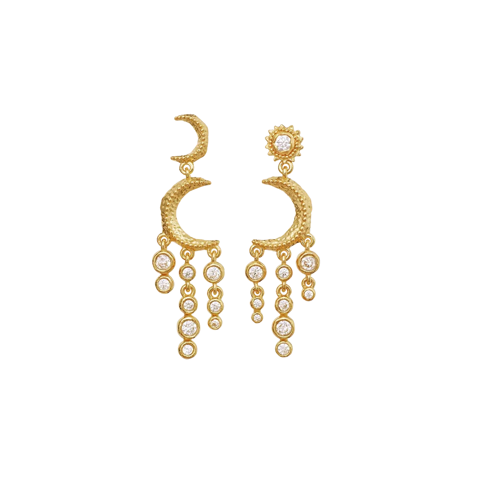 MAANESTEN Astrea Twinkle Earrings (guld/sølv)