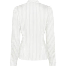 Indlæs billede til gallerivisning BRUUNS BAZAAR Amaranth Zea Shirt White Stripe
