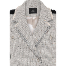 Indlæs billede til gallerivisning BRUUNS BAZAAR Fumewort Zohie Blazer Grey Check
