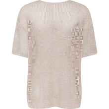 Indlæs billede til gallerivisning BRUUNS BAZAAR Boxwood Tasja Knit Beige Lurex

