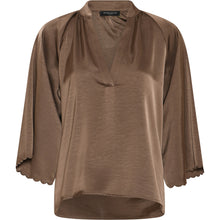 Indlæs billede til gallerivisning BRUUNS BAZAAR Beckia Winny Blouse Morel
