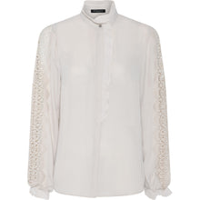 Indlæs billede til gallerivisning BRUUNS BAZAAR Camilla Venya Shirt Silver Cloud
