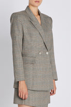 Indlæs billede til gallerivisning BRUUNS BAZAAR Ipomea Tuxana Blazer Brown Check

