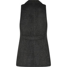 Indlæs billede til gallerivisning BRUUNS BAZAAR Fallopia Lianna Waistcoat Dark Grey
