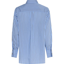 Indlæs billede til gallerivisning BRUUNS BAZAAR Arenga Yina Shirt Blue Stripe
