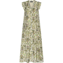 Indlæs billede til gallerivisning BRUUNS BAZAAR Duscle Fransisca Dress Multi Green Print
