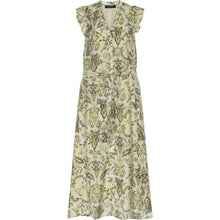 Indlæs billede til gallerivisning BRUUNS BAZAAR Duscle Fransisca Dress Multi Green Print
