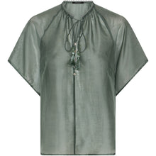 Indlæs billede til gallerivisning BRUUNS BAZAAR Tellea Karyla Blouse Sweet Green
