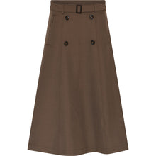 Indlæs billede til gallerivisning BRUUNS BAZAAR Mademia Turi Skirt Earth Brown
