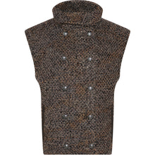 Indlæs billede til gallerivisning BRUUNS BAZAAR Colpo Litas Waistcoat Brown Melange
