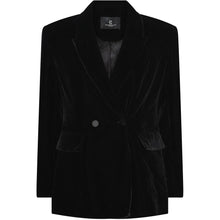 Indlæs billede til gallerivisning BRUUNS BAZAAR Velvet Tuxi Blazer
