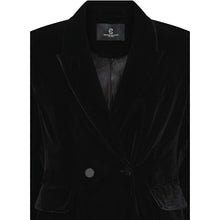 Indlæs billede til gallerivisning BRUUNS BAZAAR Velvet Tuxi Blazer
