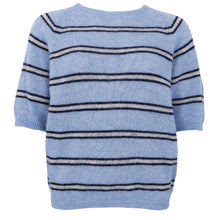 Indlæs billede til gallerivisning BLACK COLOUR Bcdell SS Jumper Blue Marine
