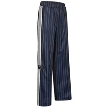 Indlæs billede til gallerivisning HAUTE L'AMITIE Baggy Pin Stripe Track Pant Navy
