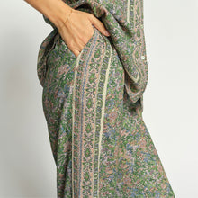 Indlæs billede til gallerivisning MOS MOSH Bala Flowish Orchid Pant Turf Green
