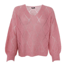 Indlæs billede til gallerivisning BLACK COLOUR Bcbjoerk Argyle Jumper Warm Rose
