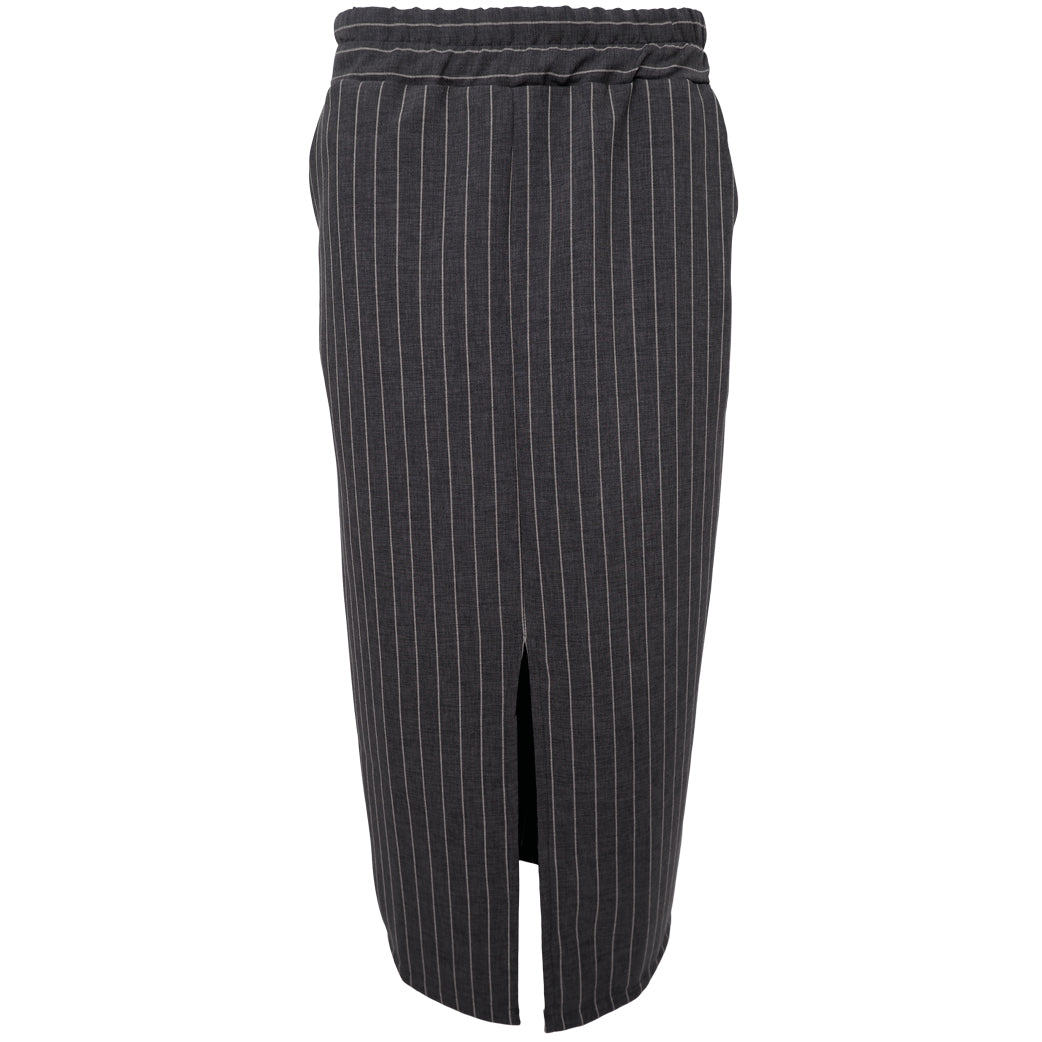 BLACK COLOUR Bcchicago Skirt Grey Stripe