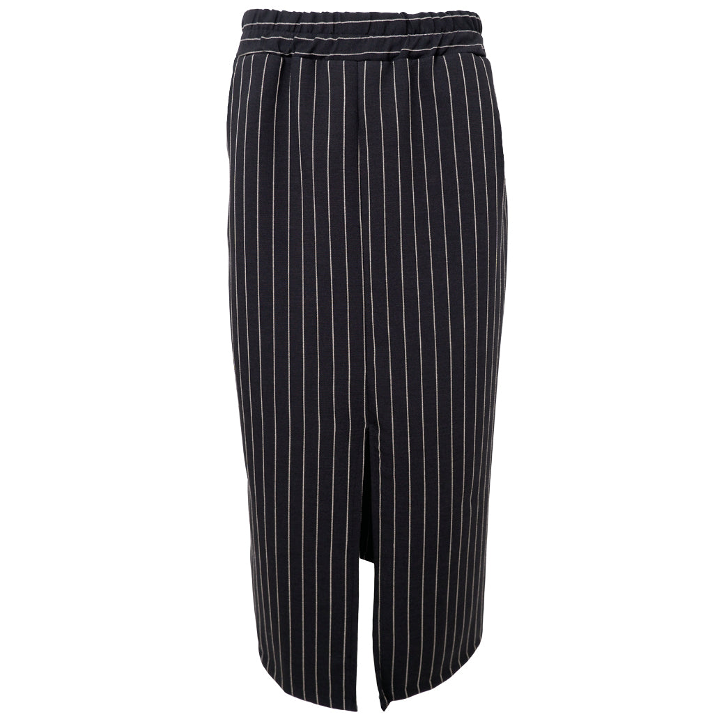 BLACK COLOUR Bcchicago Skirt Black Stripe