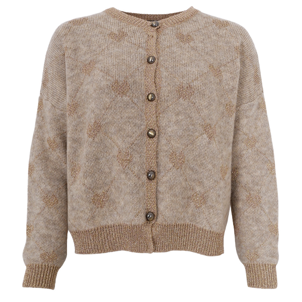 BLACK COLOUR Bcchiya Knit Cardigan Sand