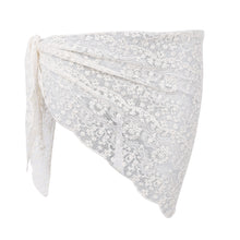 Indlæs billede til gallerivisning BLACK COLOUR Bcfarianna Triangle Lascarf Off White
