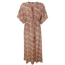 Indlæs billede til gallerivisning BLACK COLOUR Bcluna Long V-neck Dress Glory Rose
