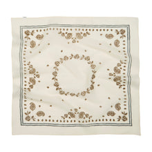 Indlæs billede til gallerivisning BECK SÖNDERGAARD Bloom Paisley Cotta Scarf Birch White
