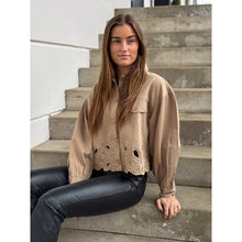 Indlæs billede til gallerivisning DEPECHE Cassy Jacket Sand 100286
