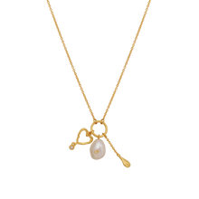 Indlæs billede til gallerivisning MAANESTEN Celine Necklace (guld/sølv)
