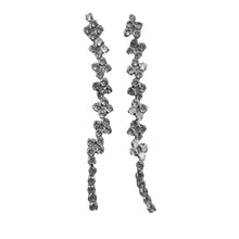 Indlæs billede til gallerivisning PICO COPENHAGEN Claire Crystal Long Studs (guld/sølv)
