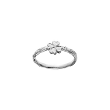 Indlæs billede til gallerivisning MAANESTEN Clover Ring (guld/sølv)

