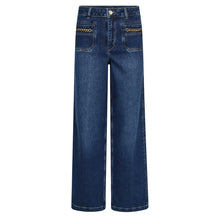 Indlæs billede til gallerivisning MOS MOSH Colette Sernora Jeans Dark Blue
