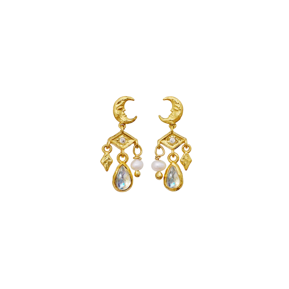 MAANESTEN Colline Earrings (guld/sølv)