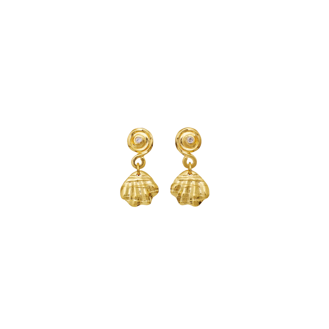 MAANESTEN Conca Earrings (guld/sølv)