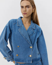 Indlæs billede til gallerivisning SOFIE SCHNOOR S251250 Eudorasw Jacket Denim Blue
