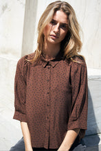 Indlæs billede til gallerivisning LOLLYS LAUNDRY Bono Shirt Dark Mokka
