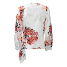 Indlæs billede til gallerivisning KARMAMIA Elena Blouse Fiori Blanc
