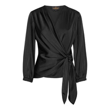 Indlæs billede til gallerivisning KARMAMIA Elena Blouse Semi Rich Black
