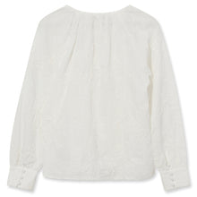 Indlæs billede til gallerivisning HEYANNO Embroidery Blouse White

