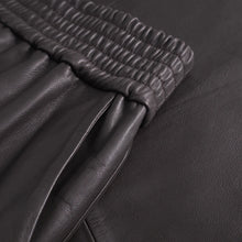 Indlæs billede til gallerivisning DEPECHE Evelyn Leather Skirt Chocolate

