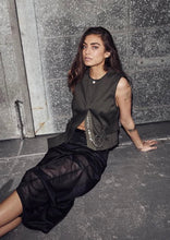 Indlæs billede til gallerivisning HAUTE L'AMITIE Rabi Belt Vest Mocca
